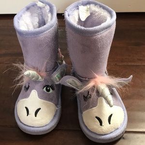 🦄 Unicorn Muk Luks Purple Boots 🦄